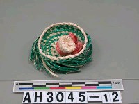 藏品(草編童玩帽)的圖片